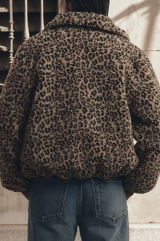 The Vail Jacket | Tan Leopard