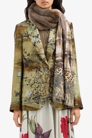 Fanory Silk Scarf 65x190 | Cartografia Imperiale 519119