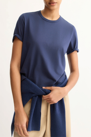 Willow Short Sleeve Tee | Navy