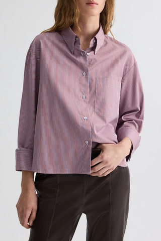 J.D. Shirt | Rust/Blue