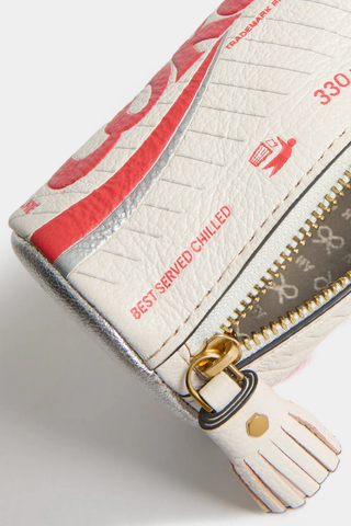 Anya Brands Diet Coke Coin Purse | Optic White