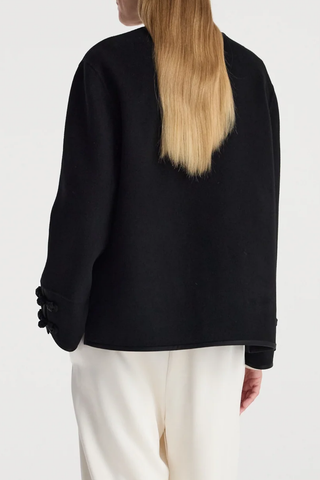 Double-Faced Pankou Style Jacket | Black