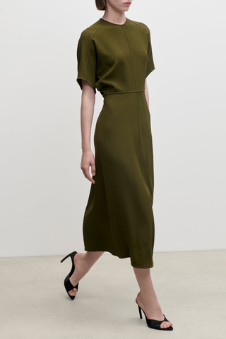 Eleanor Midi Dress | Green