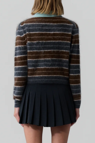 Grizzly Stripe Crew | Charcoal Combo