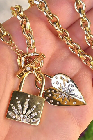 Love Explosion Heart Pendant