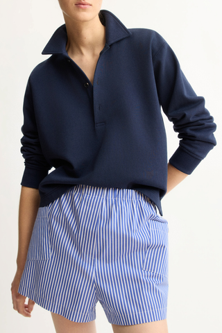 Elliott Polo Pullover | Navy