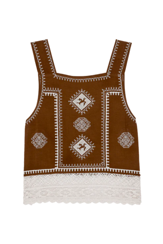 The Sparrow Tank | Chocolate