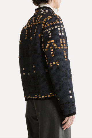 Samarcanda Jacquard Jacket | Notte