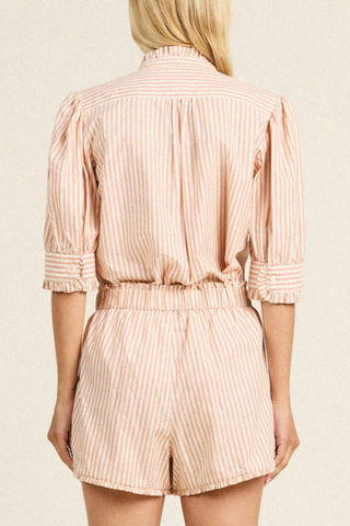 Noah Blouse | Maple Stripe