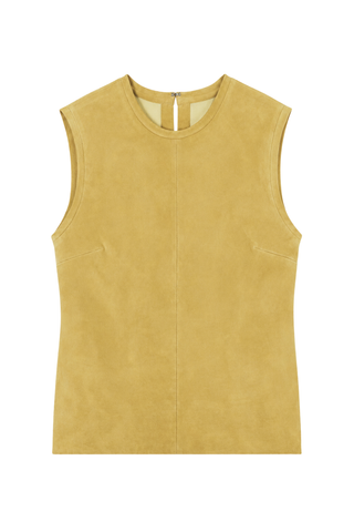 Miuccia Suede Top | Ble
