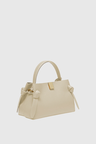 Mini Gyoza Leather Handbag | Angora