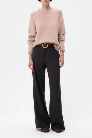 New Jill Crewneck Sweater | Blush