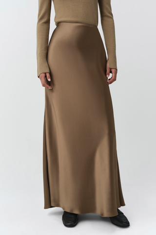 Nella Maxi Skirt | Ochre