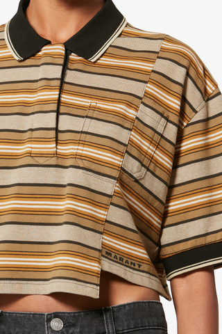 Isalyne Top | Beige / Khaki