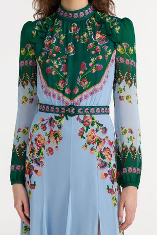 Jacqui-B Dress | Saffier Trellis