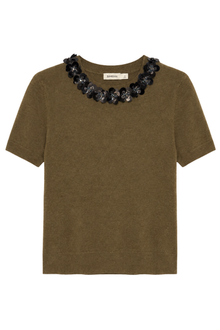 Sophie Top | Dark Ochre Black