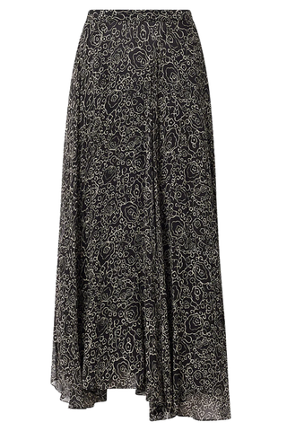 Lycia Skirt | Black / Ecru