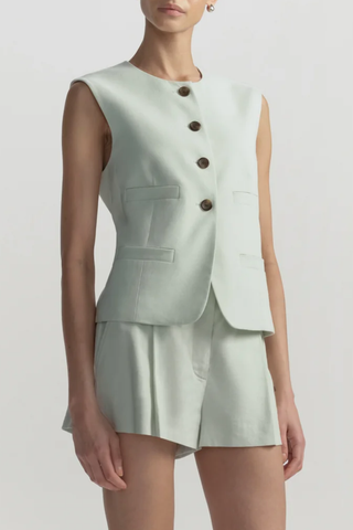 Georgie Vest | Pale Mint