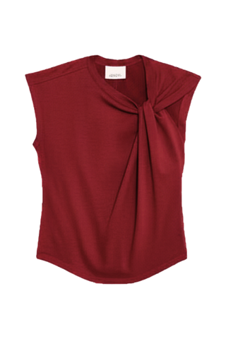 Nayda T-Shirt | Dark Burgundy