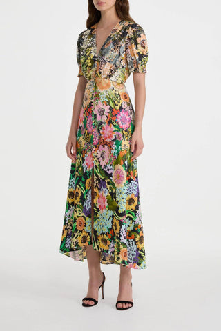 Lea Long Dress | Aster Garden