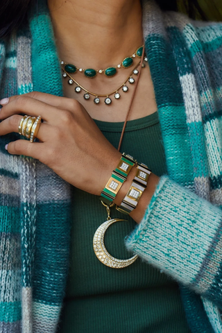 Diamond Fringe Necklace