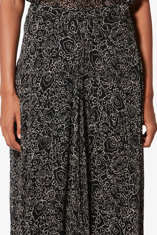 Lycia Skirt | Black / Ecru