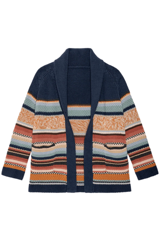 The Mountain Lodge Cardigan | Taos Stripe