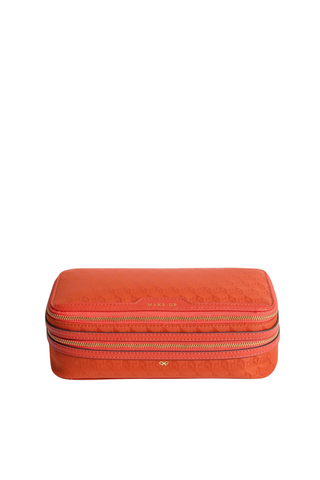 Logo Make-Up Pouch | Burnt Sienna