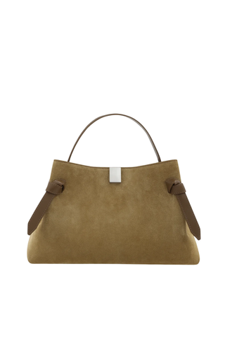 Gyoza Handbag | Fennel Suede