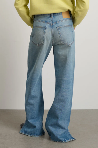 Charlot Split Hem Jean | Shell Vintage Wash