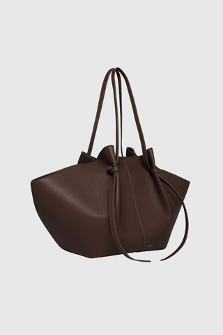Large Mochi Leather Handbag | Espresso
