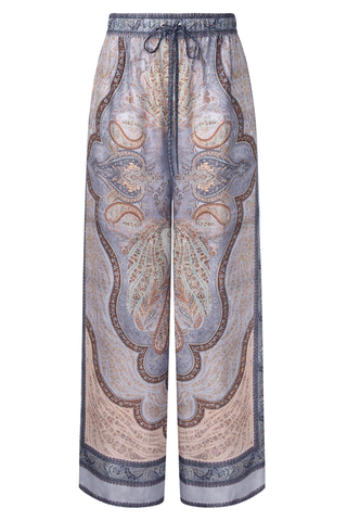 Wanderlust Relaxed Pant | Tapestry Blue Multi