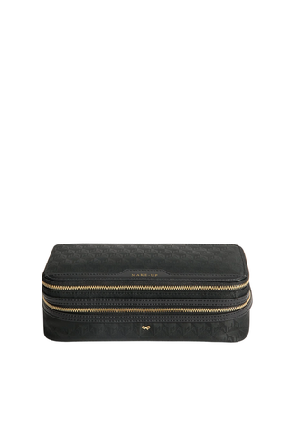 Logo Make-Up Pouch | Black