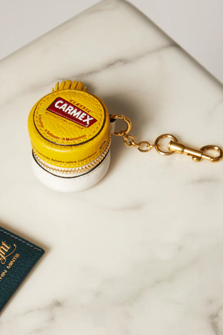Anya Brands Carmex Coin Purse | Yellow/Optic White