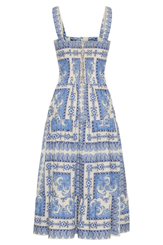 Margarita Dress | Hudson Scarf Sky