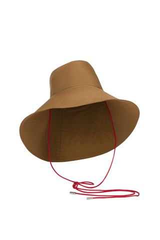 Nantucket Sound Hat | British Khaki/Red