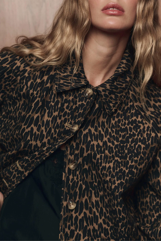 The Trench Coat | Dark Leopard