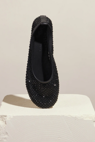 Balla Crystals Flat | Black