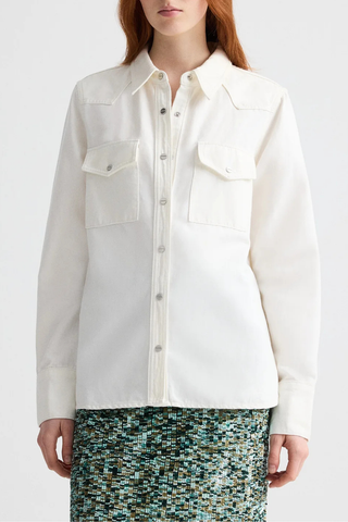 Ranchers Daughter Shirt | White