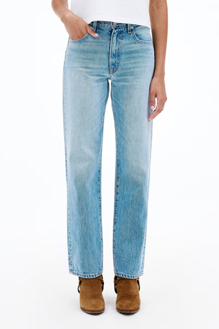 Kendra High Rise Straight Jean | Back To Zero