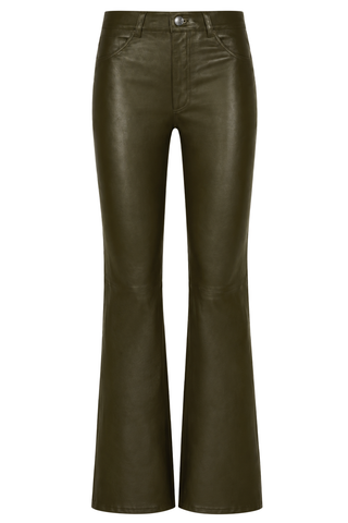 5 Pocket Micro Flare Pant | Olive