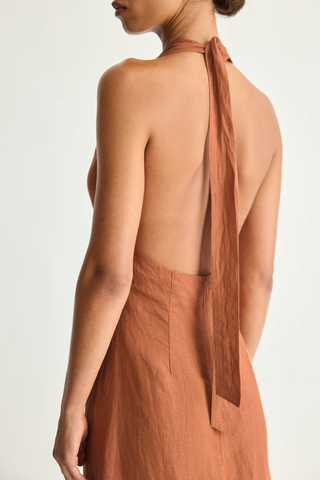 Salome Halter Maxi Dress | Harissa