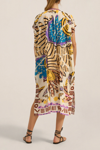 Thaddeus Caftan | Jungle Print