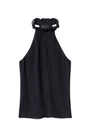 Daniella Silk Top | Black