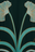 blooming tulip placeé dark green