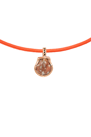 Natural Clam Surf Cord Necklace