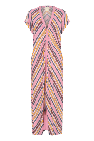 Cythera Caftan | Samos Stripe