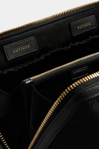 Logo Dressing Table Bag | Black