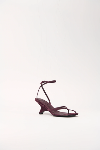 Kelsey Suede Strappy Wedge | Fig
