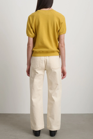 Short Sleeve Sweatshirt | Marigold Overdye